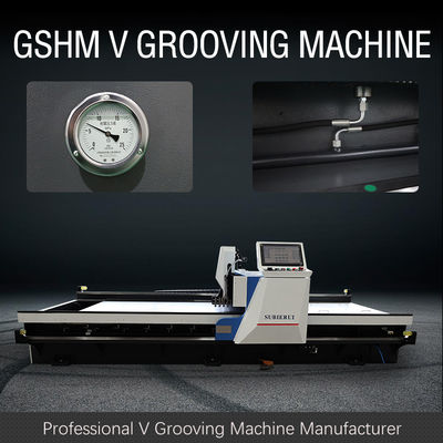 Metal perde duvar dekorasyonu için 220V Yüksek Hızlı V-Grooving Makinesi