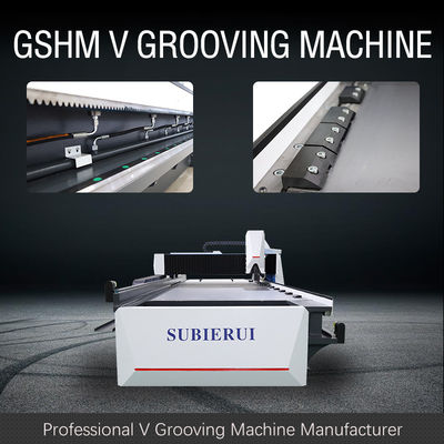 Hava soğutma Yüksek Hızlı Cnc V Çukurlama Makinesi İşaret ve Paslanmaz Çelik İşleme için