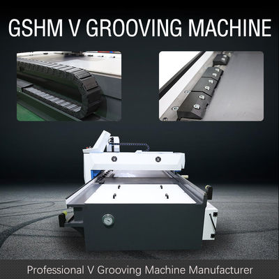 Paslanmaz Çelik Dekorasyon V Yerleştirme Makinesi Dikey CNC V Kanal Açma Makinesi 1560
