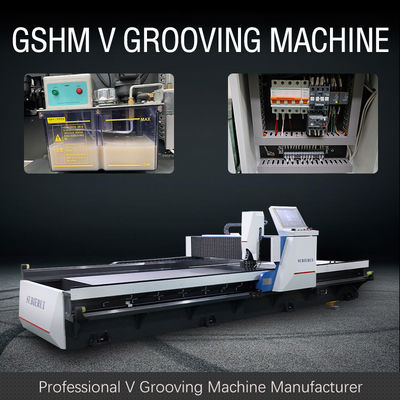 Hava soğutma Yüksek Hızlı Cnc V Çukurlama Makinesi İşaret ve Paslanmaz Çelik İşleme için