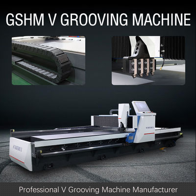 Asansör endüstrisinde Paslanmaz Çelik için Hidrolik CNC V Çukurlama Makinesi