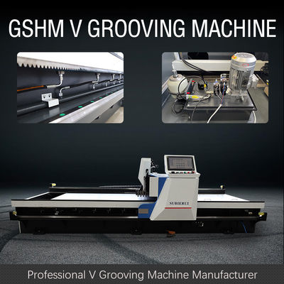 Metal Giydirme Cephe CNC V Kesme Makinesi Tabela Sac Kanal Açma Makinesi 1532