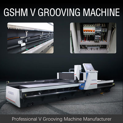 Paslanmaz Çelik Dekorasyon V Yerleştirme Makinesi Dikey CNC V Kanal Açma Makinesi 1560