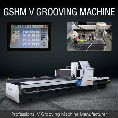 Sac Metal 1225 İçin Yüksek Hızlı CNC V Kanal Açma Makinesi Hidrolik V Kanal Açma Makinesi