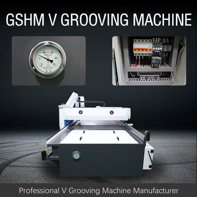 Sac Metal Cnc V Kesme Makinesi Paslanmaz Çelik İçin 4000mm Kanal Açma Makinesi
