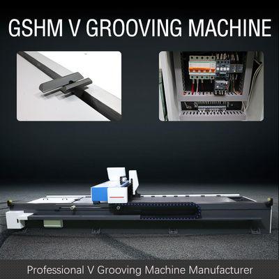 Sac Metal Cnc V Kesme Makinesi Paslanmaz Çelik İçin 4000mm Kanal Açma Makinesi