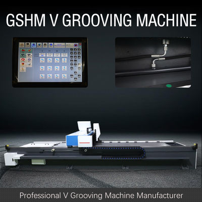 Metal Tabela İmalatı için CE V Yiv Açma Makinesi CNC V Yiv Açma Makinesi