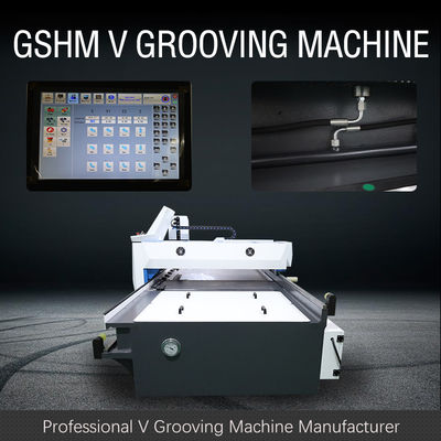 Ekran Sahne Metal Mobilya V Yerleştirme Makinesi için 1240 CNC V Kanal Açma Makinesi