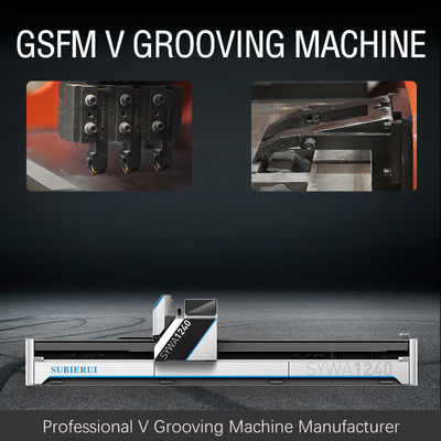 Asansör Kapısı 1532 için Gelişmiş Otomatik V Kanal Açma Makinesi CNC V Kanal Açma Makinesi