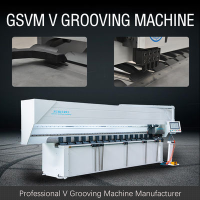 Süs Metal Kanal Açma Makinesi için 4000mm CNC V Kanal Açma Makinesi