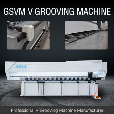 Süsleme 1250mm için Dikey Metal Kanal Açma Makinesi Cnc V Kanal Açma Makinesi