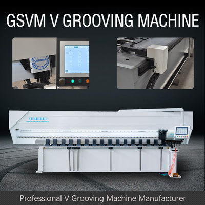 Süs Metal Kanal Açma Makinesi için 4000mm CNC V Kanal Açma Makinesi