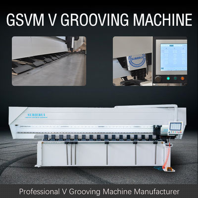 Süs Metal Kanal Açma Makinesi için 4000mm CNC V Kanal Açma Makinesi