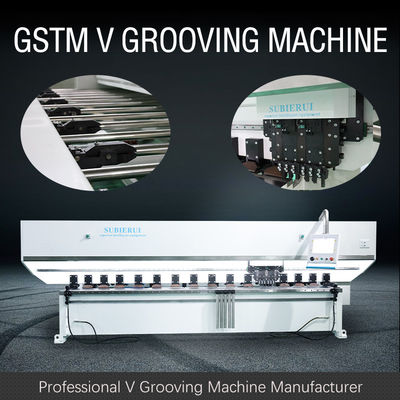 Paslanmaz Çelik Panel V Groover Machine Asansör CNC V Grooving Machine