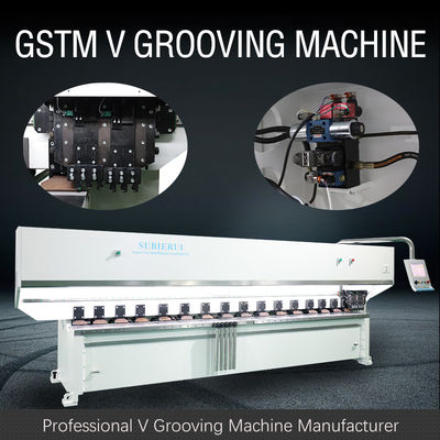 Paslanmaz Çelik Panel V Groover Machine Asansör CNC V Grooving Machine