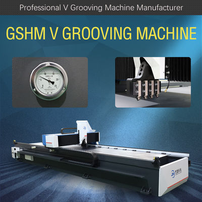 Metal Tabela için Yatay Cnc V Kesme Makinesi V Oluk Makinesi