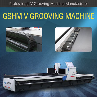 Metal Yapıt V Yiv Açma Makinesi 1500mm X 3050mm Otomatik V Yiv Açma Makinesi