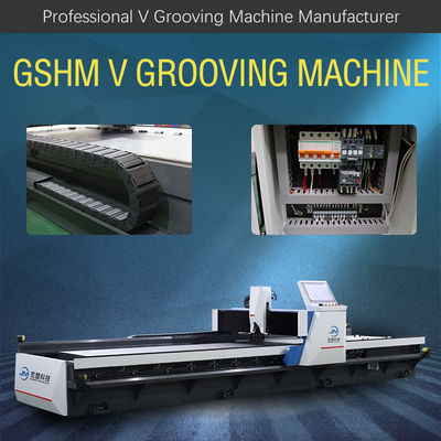 Metal Tabela için Yatay Cnc V Kesme Makinesi V Oluk Makinesi