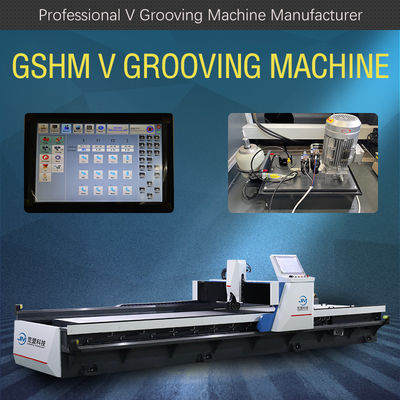Metal Yapıt V Yiv Açma Makinesi 1500mm X 3050mm Otomatik V Yiv Açma Makinesi