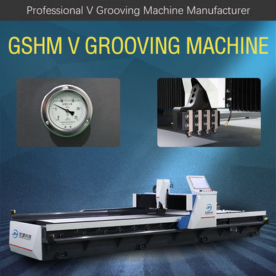 Metal Tabela için Yatay Cnc V Kesme Makinesi V Oluk Makinesi