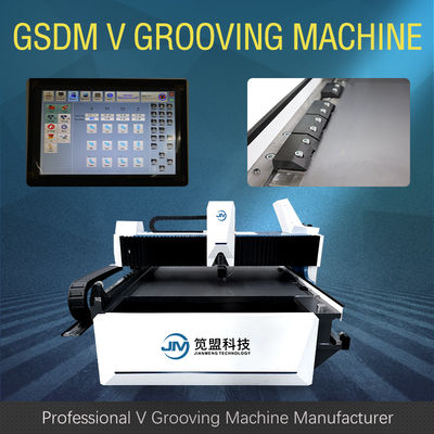 Otomatik CNC Sac Kesme Makinası Kapı Sanayi V Kanal Açma Makinası