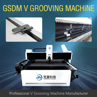Otomatik CNC Sac Kesme Makinası Kapı Sanayi V Kanal Açma Makinası