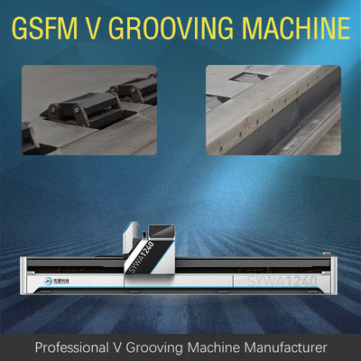Metal İçin Otomatik CNC V Kanal Açma Makinesi Hidrolik V Kanal Açma Makinesi