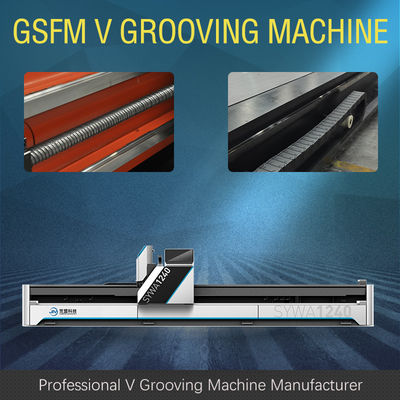 Metal İçin Otomatik CNC V Kanal Açma Makinesi Hidrolik V Kanal Açma Makinesi