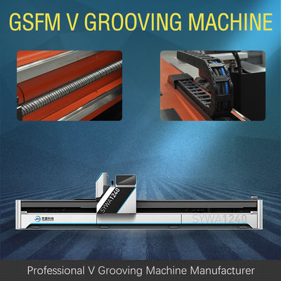 Kapı Çerçevesi CNC V Kesme Makinesi Yüksek Hızlı CNC V Oluk Kesme Makinesi 1560