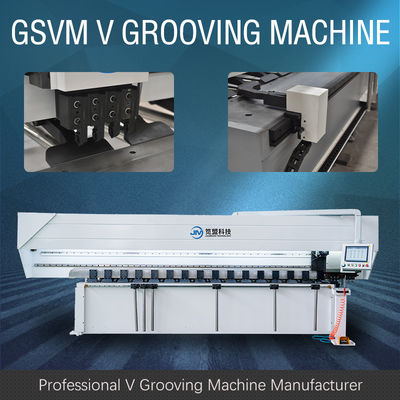 1532 CNC V Kesme Makinesi Kaykay Önleyici Caydırıcılar Otomatik V Kanal Açma Makinesi